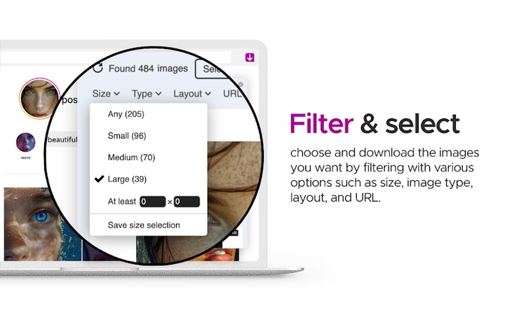 imageye image downloader chrome erweiterung
