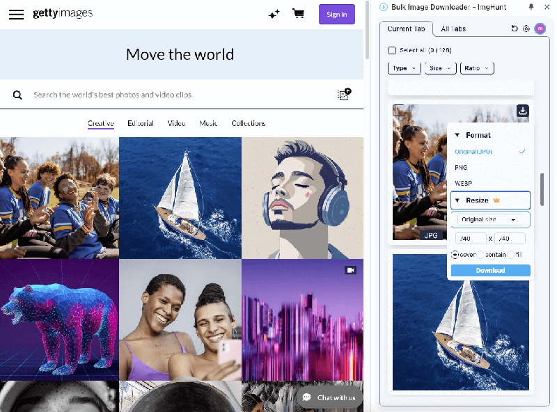 imghunt bulk image downloader chrome extension