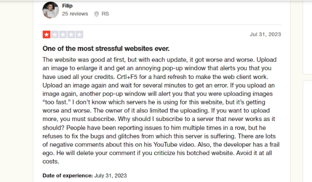 imgupscaler review 2