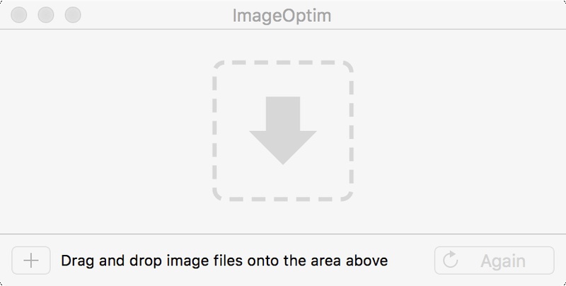 import photos to remove exif data in imageoptim