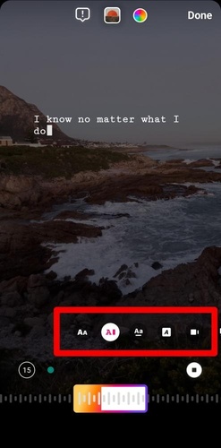 ins story text and music editing tool