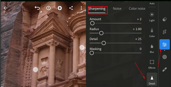 Unscharfe Fotos in Lightroom beheben