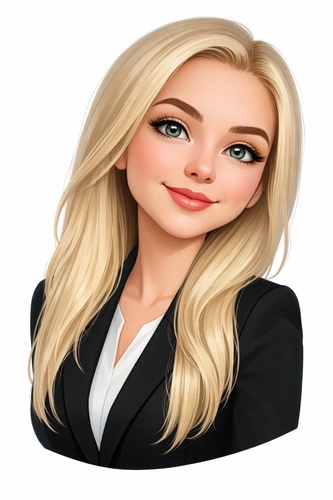 linkedIn professional caricature headshot