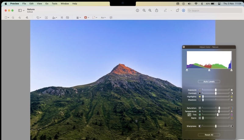 CR3 Datei mit der Mac Vorschau-App öffnen