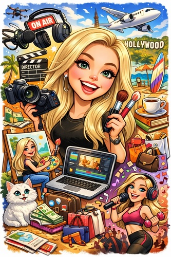 me and my life chatgpt caricature