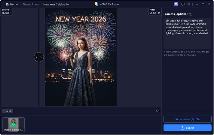 new year celebration photo