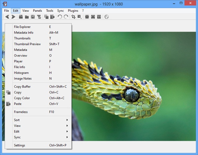nomacs photo viewer for windows