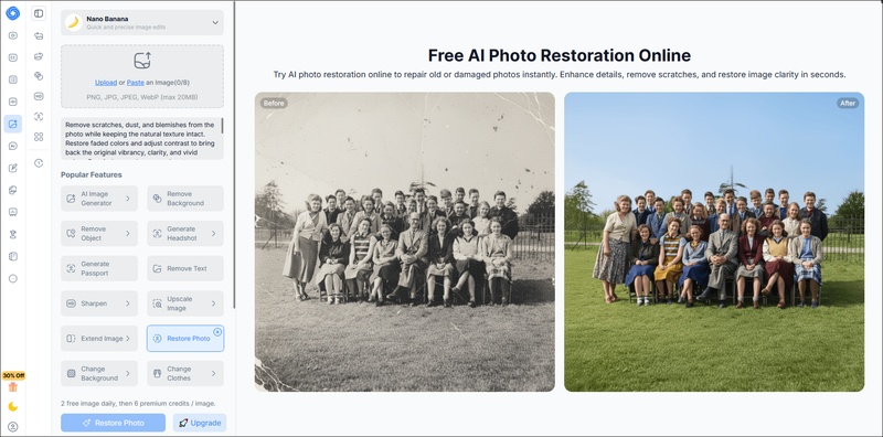 notegpt ai photo restoration