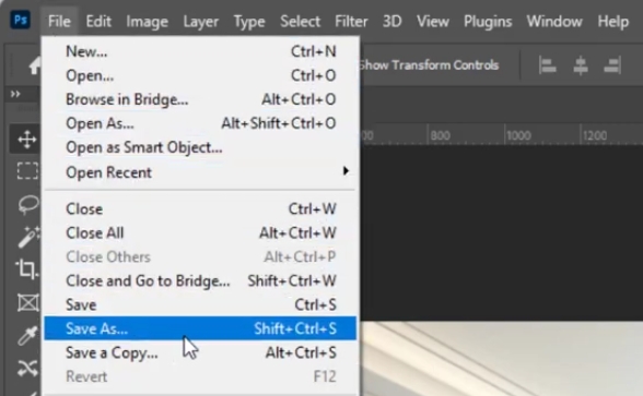 enregistrer avif en png sur photoshop