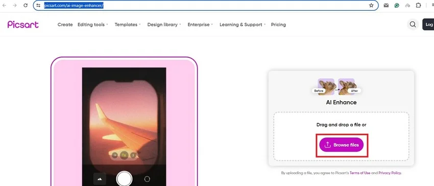 Unscharfe Bilder online beheben kostenlos via picsart