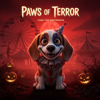 pixar horror funny scary dog parody
