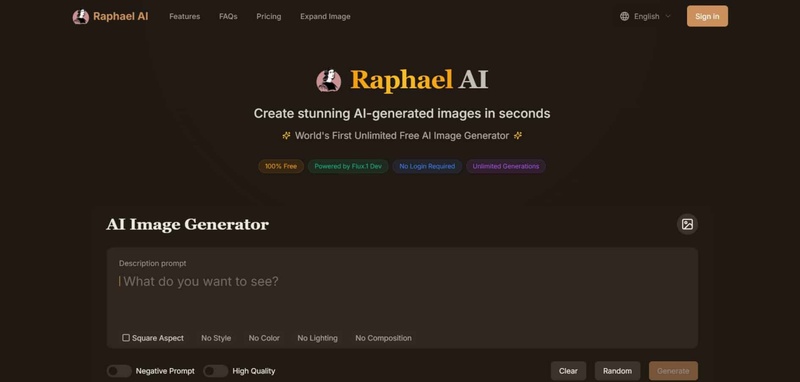 raphael ai image generator