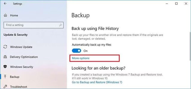 recall deleted photos from backup