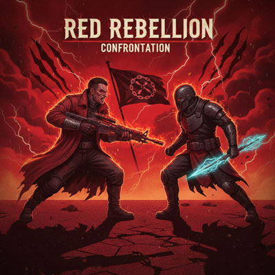 red rebellion confrontation scene