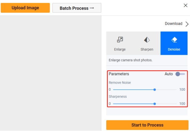 photo noise reduction on vanceai