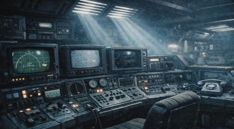 retro 80s scifi film photo 2