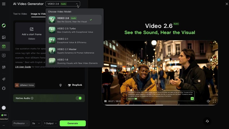 select kling ai model