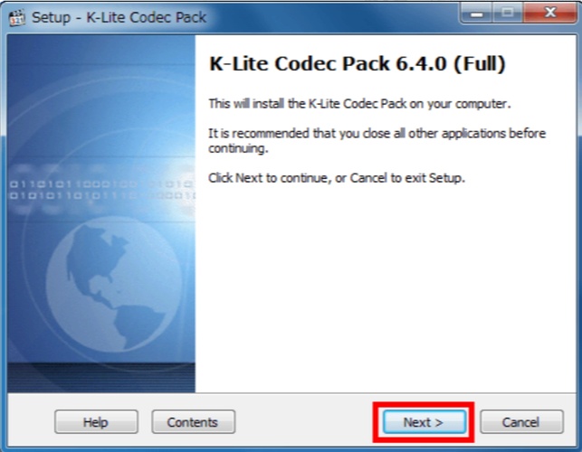 setup klite codec pack
