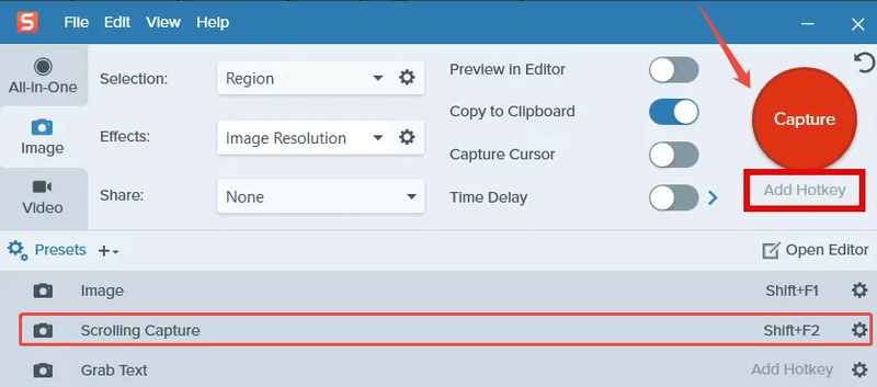 Snagit Snipping Tool