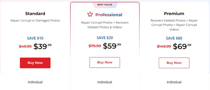 stellar repair for photo subscription plans