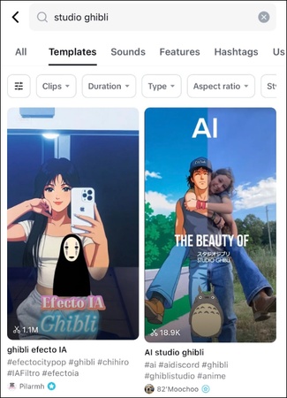 tiktok studio ghibli filter