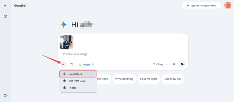 upload image to edit in gemini