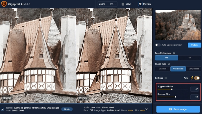 foto melhorada com o Topaz Gigapixel AI