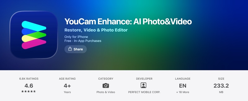 youcam enhancer