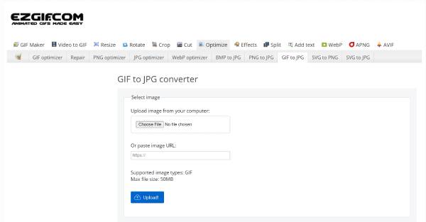 Repair GIF by converting the file to another file format