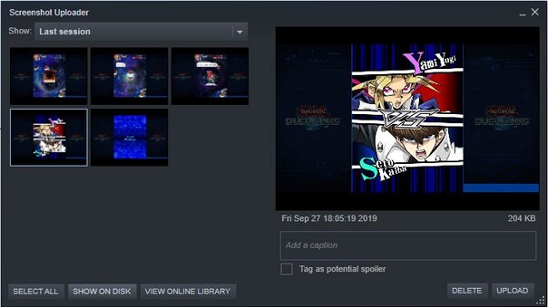screenshot manager