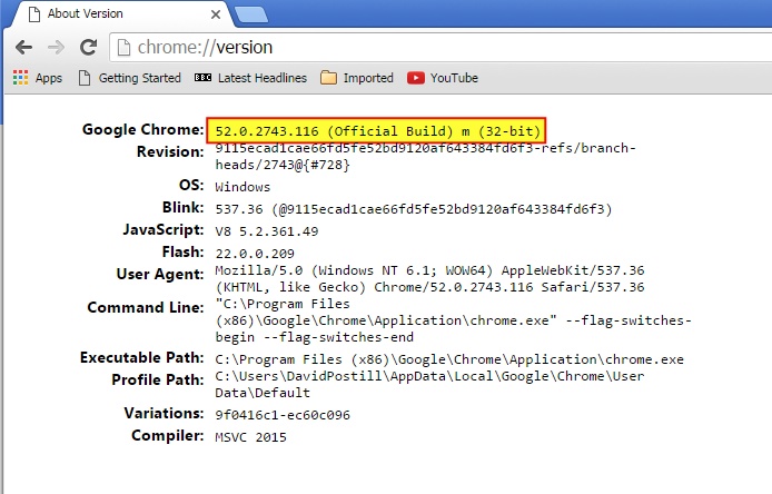mettre à jour Chrome pour corriger l’erreur de mémoire insuffisante