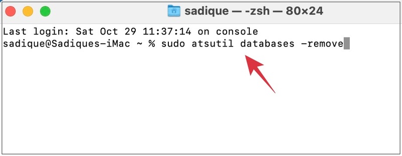 vider le cache des polices sur Mac