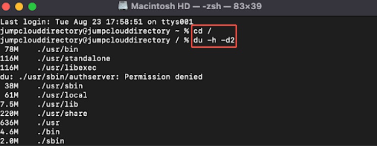delete mac cache with terminal