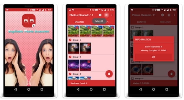encuentre imágenes similares en Android