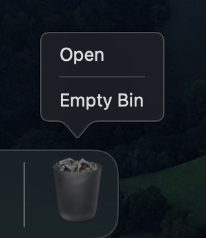 vider la corbeille pour supprimer définitivement les téléchargements sur Mac