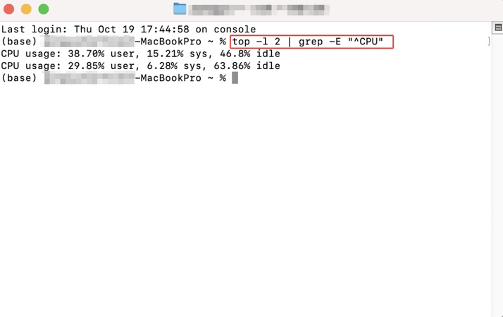 ffmpeg로 Mac CPU 사용량 확인