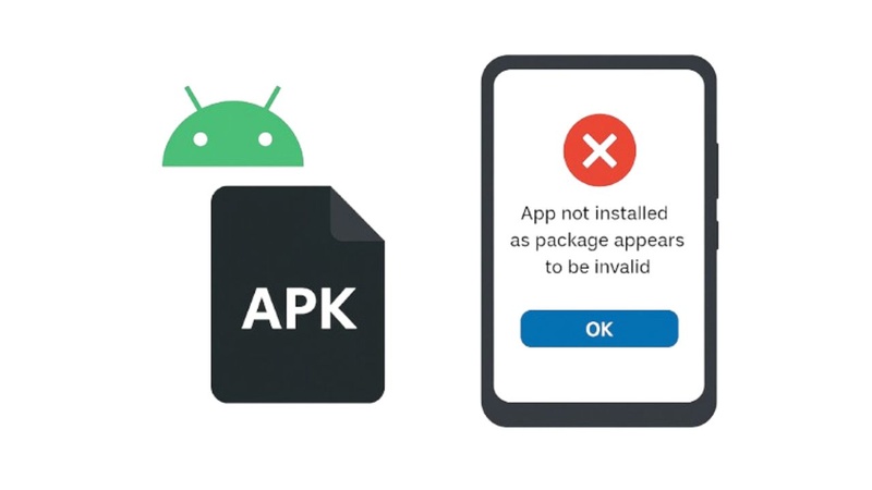 fix app not installed as package appears to be invalid
