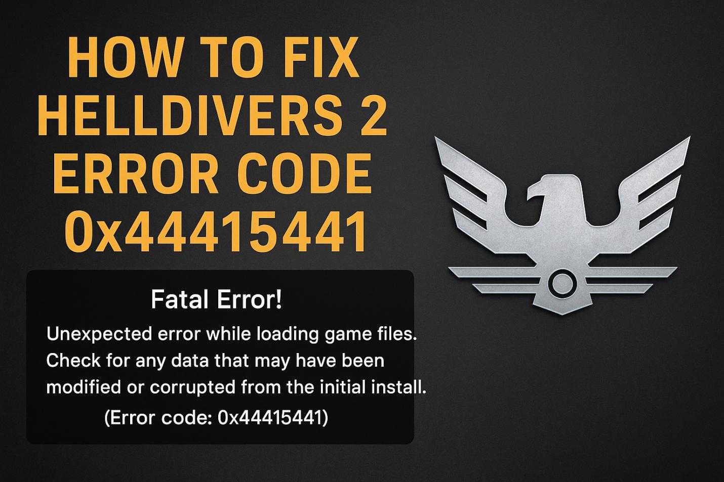 helldivers 2 error code 0x44415441