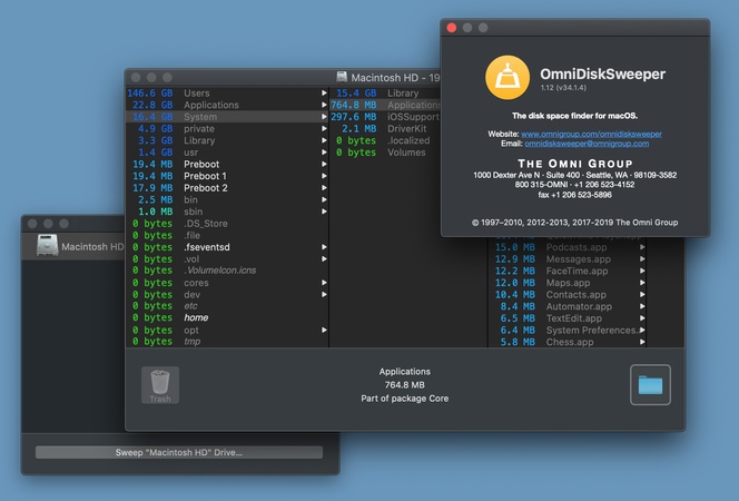 omnidisksweeper mac disk cleaner