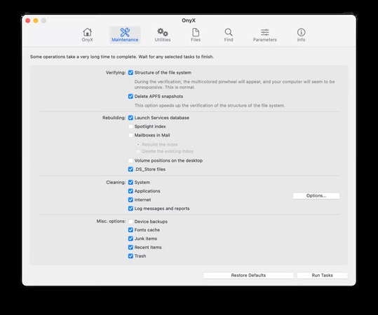 onyx mac disk cleaner
