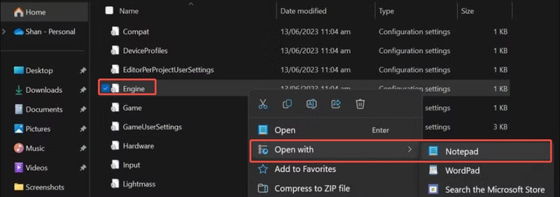 epic games launcher engine mit editor öffnen