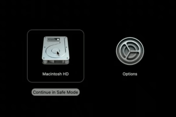 안전 모드로 맥 재부팅하기