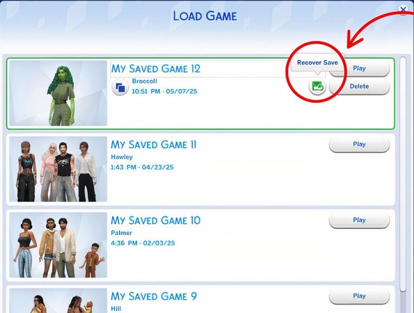 Sims 4 Spielstand wiederherstellen bei Ladebildschirmproblemen
