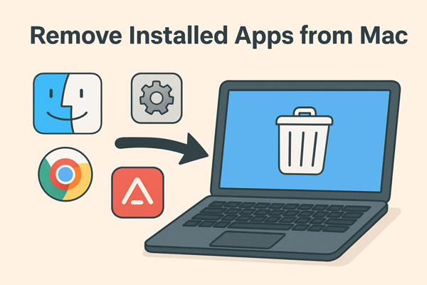 remove installed apps from mac