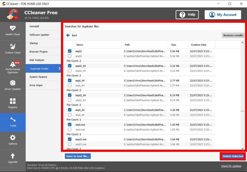 ccleaner free mac system cleaner