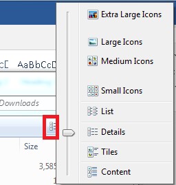 search for duplicate files - use Windows Views