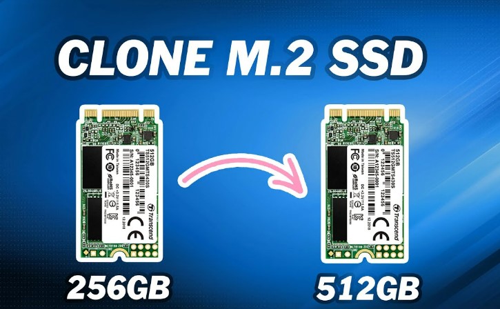 clone m.2 ssd to larger m.2 ssd