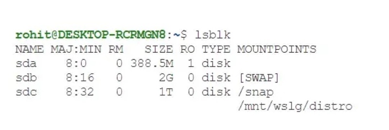 format an sd card in linux