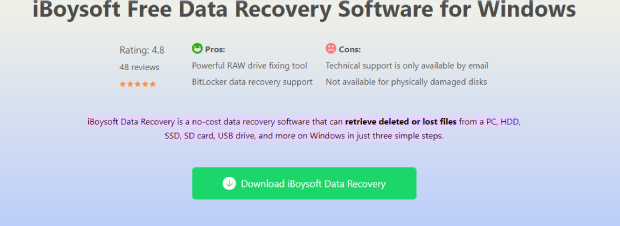 iBoysoft Data Recovery