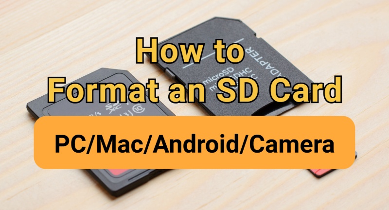 how to format an sd card